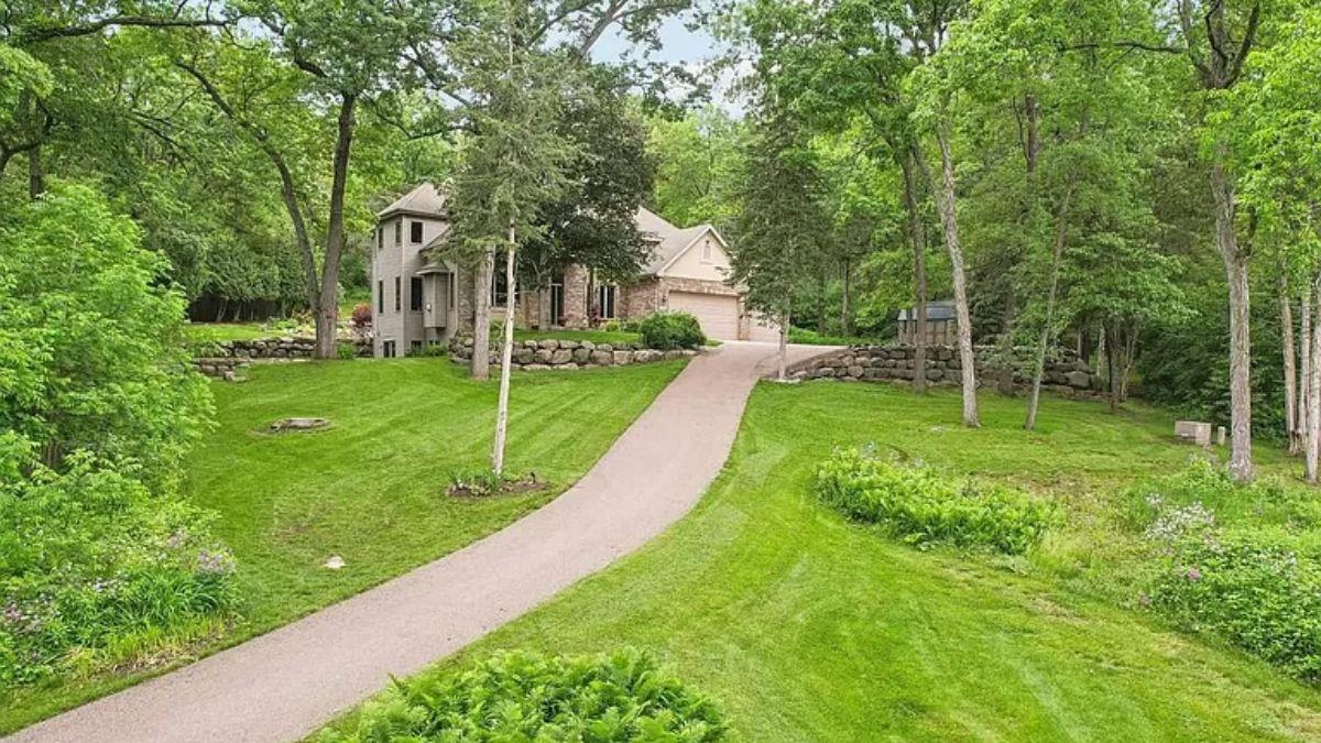 Winding Driveway Leads to Your Private Craftsman Sanctuary