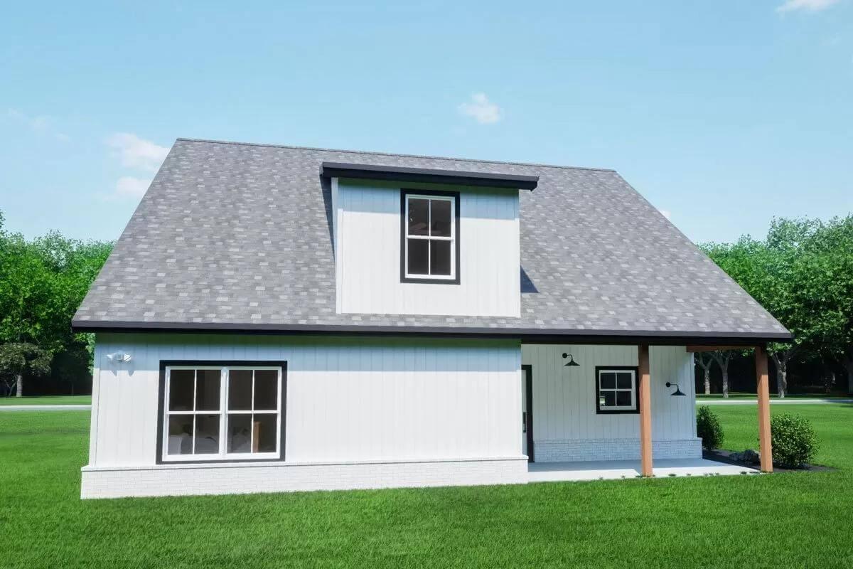Check Out the Dormer Detail on This Modern Farmhouse
