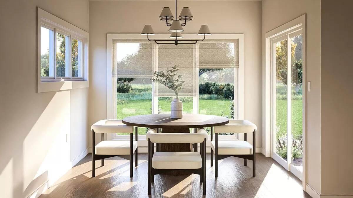 Look at the Natural Light Pouring Into This Dining Spot