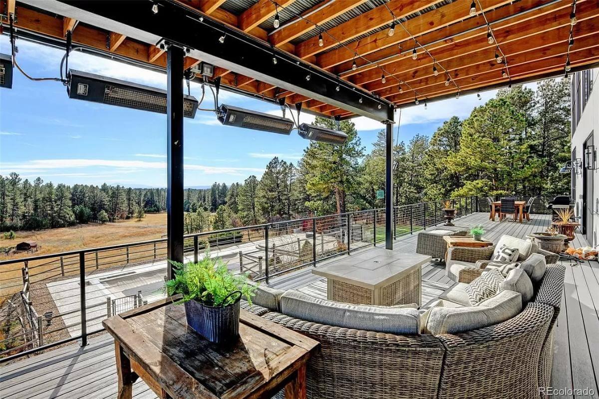 Wow, Take in This Expansive Deck with Stunning Views and Cozy Seating
