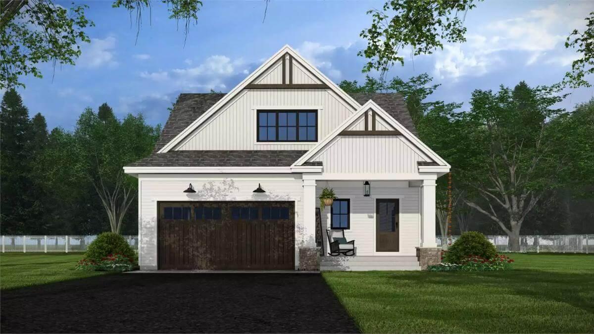 Classic Craftsman Exterior with a Thoughtfully Designed Porch