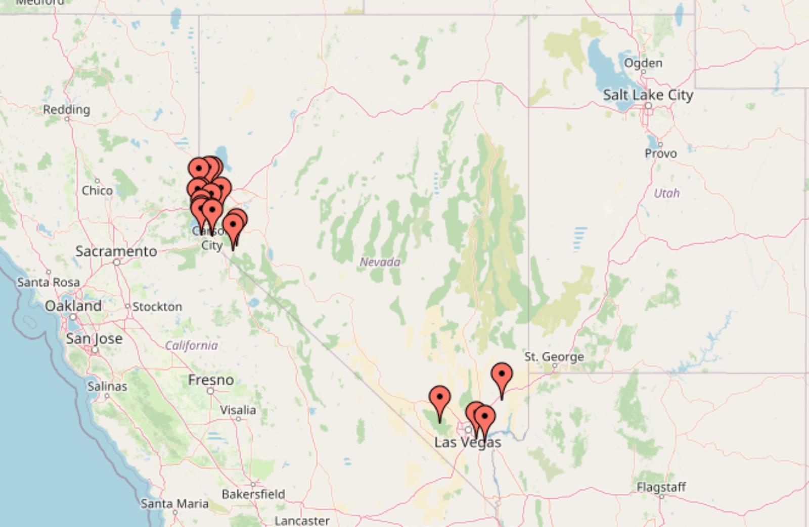 18 Nevada Towns Where Home Prices Are the Most Expensive in May 2025