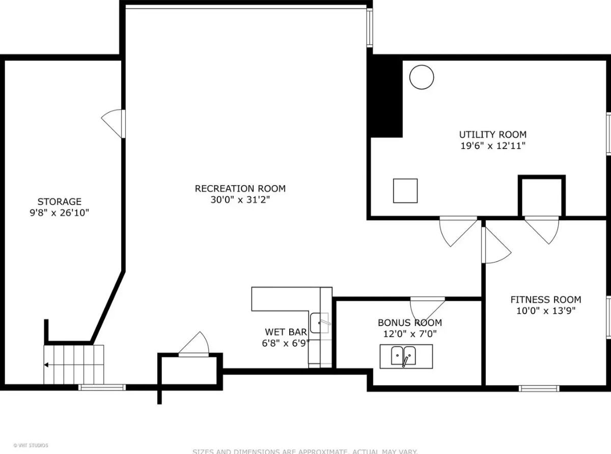 Lower Level Floor Plan