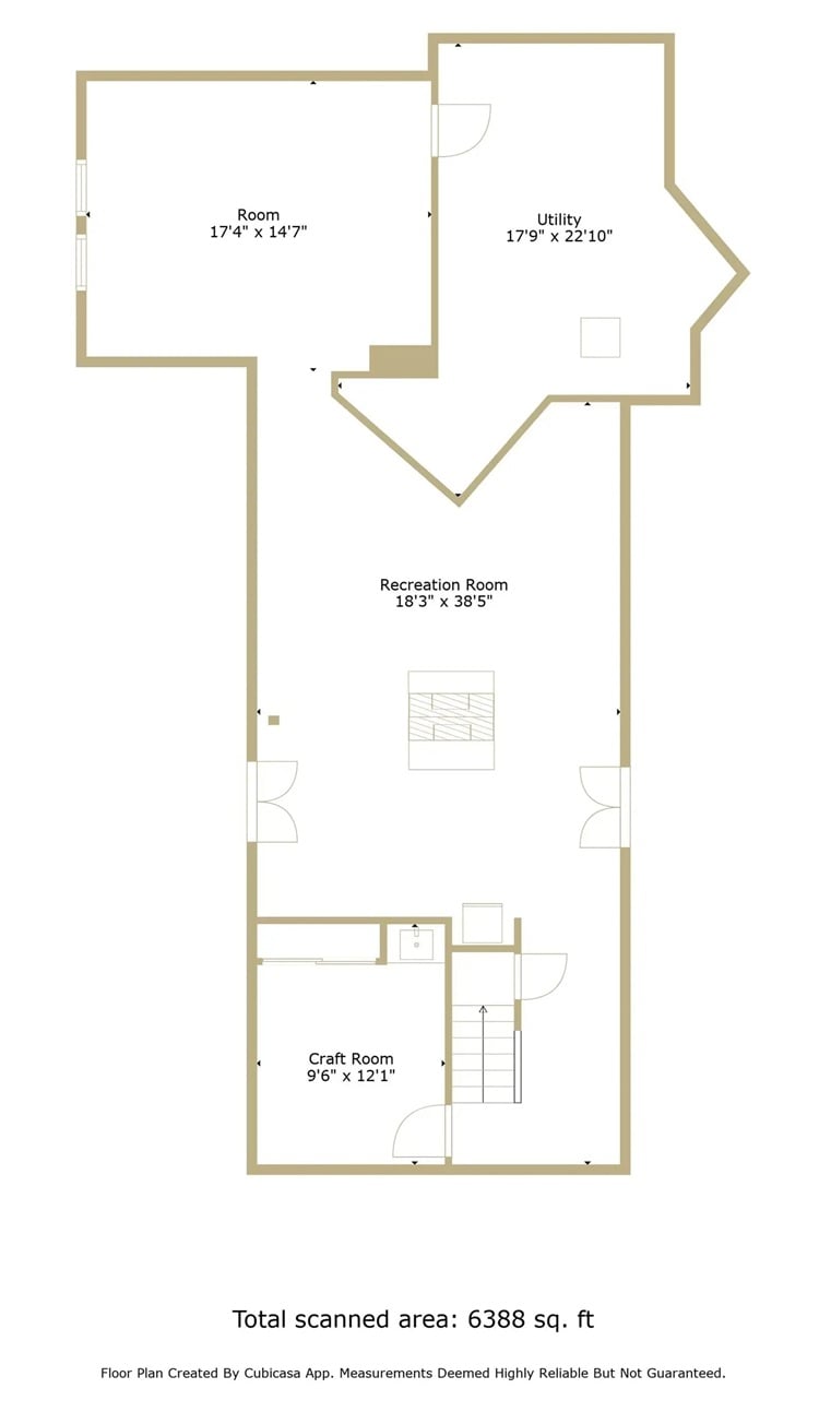 Lower Level Floor Plan