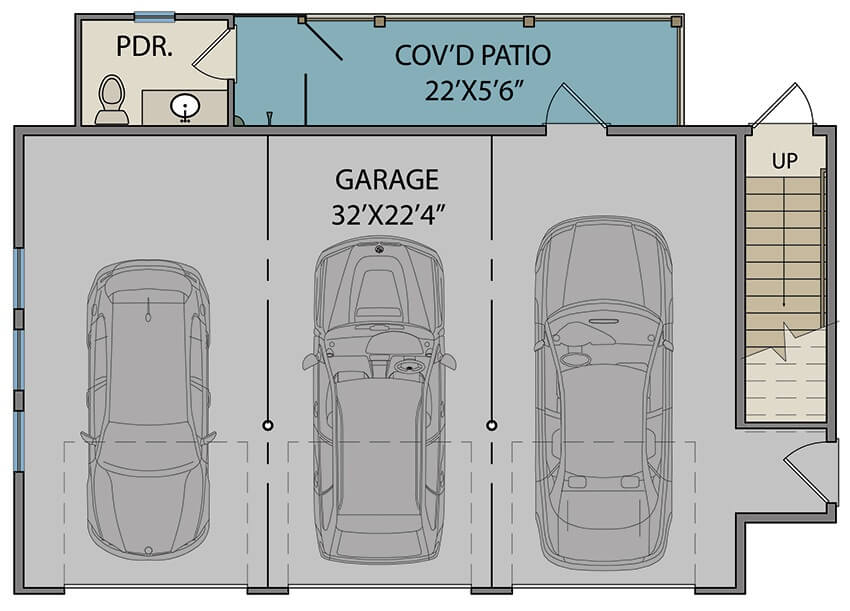 Main Level Floor Plan