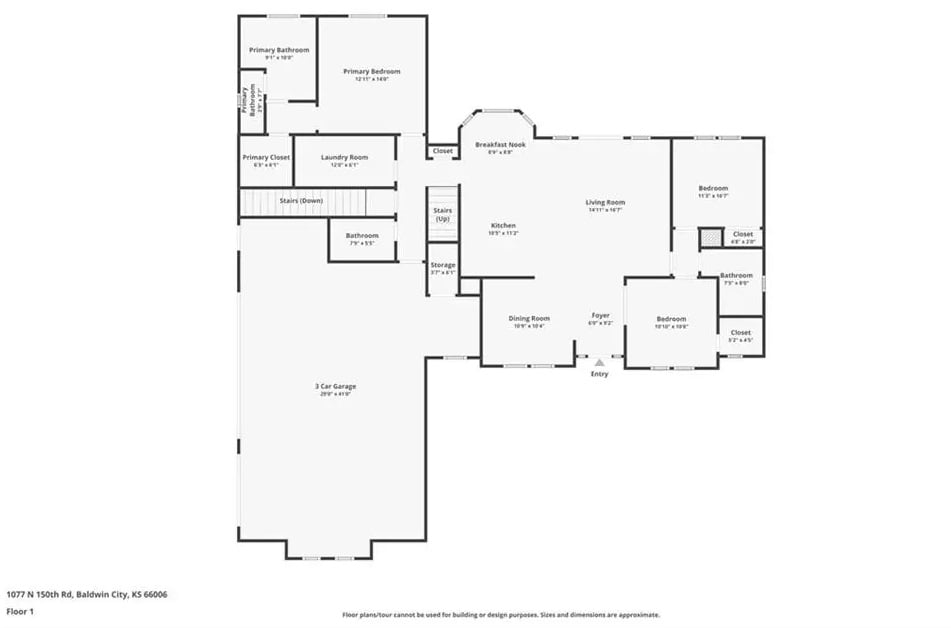 Main Level Floor Plan
