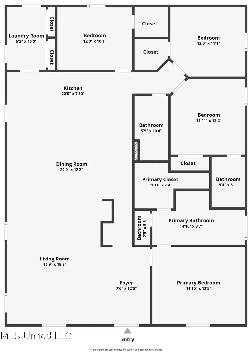 Main Level Floor Plan
