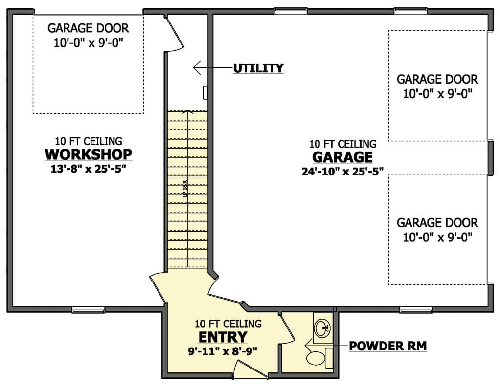 Main Level Floor Plan