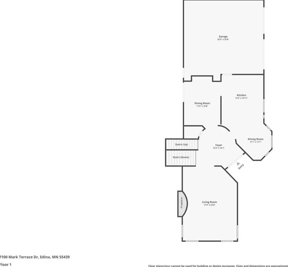Main Level Floor Plan