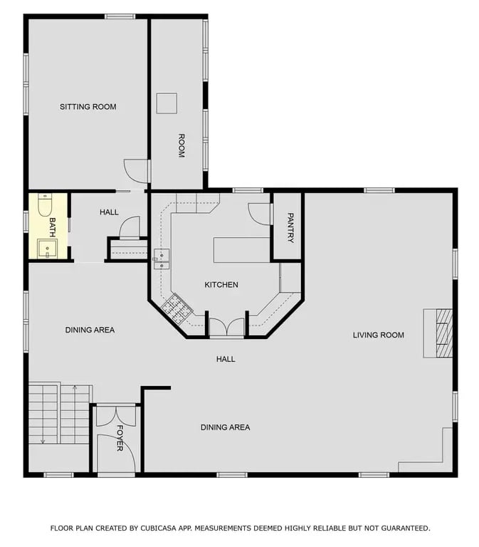 Main Level Floor Plan
