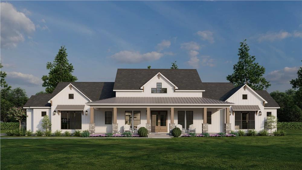 Charming Farmhouse with a Welcoming Front Porch