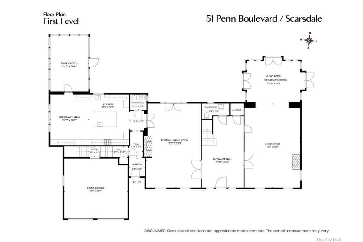 Explore the Spacious Flow of This First-Level Floor Plan