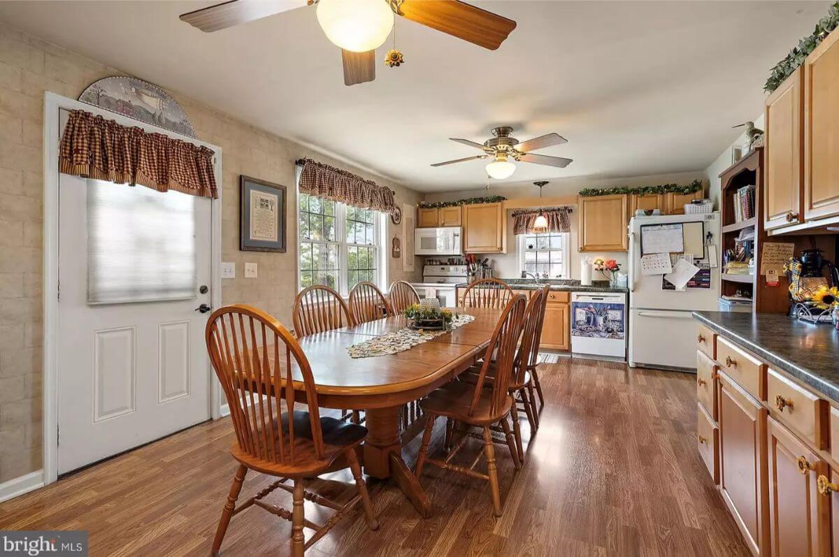 Kitchen and Dining Area
