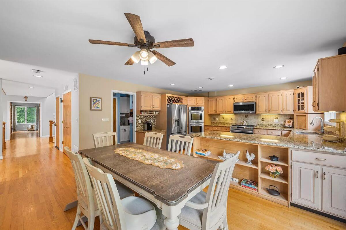 Kitchen and Dining Area
