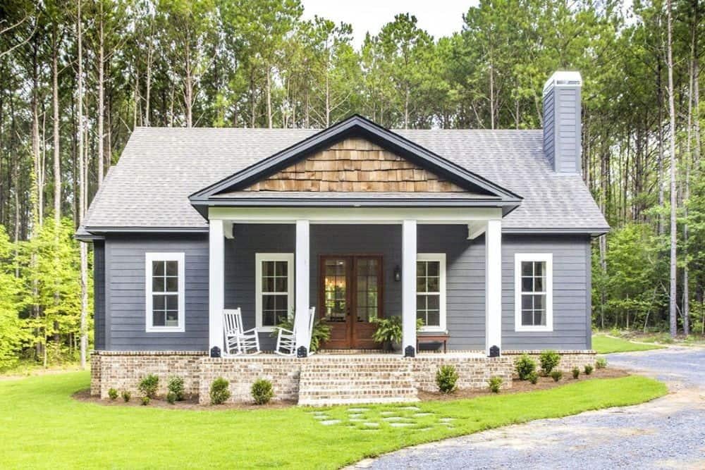 Inviting Porch in a Classic Craftsman Setting