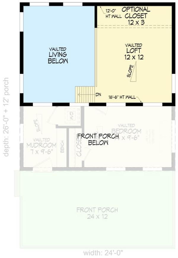 Explore the Efficient Layout of This Clever Loft Design