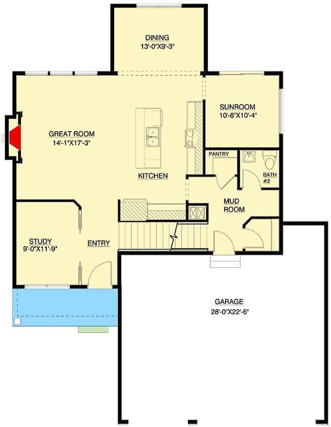 Smart Layout with a Welcoming Great Room and Handy Mud Room