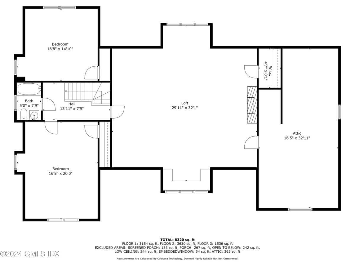 Notice the Versatile Loft and Spacious Bedrooms on the Upper Floor