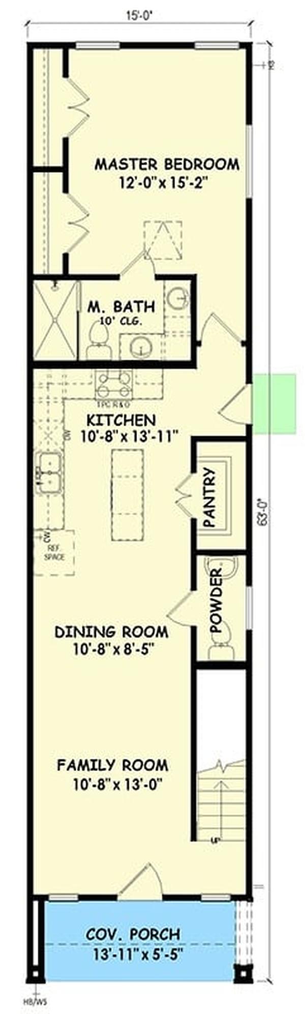 Compact Floor Plan with a Master Suite and Functional Living Spaces