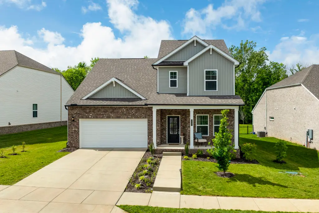 Craftsman-Style 4-Bedroom Home with Open-Concept Layout and Jack and Jill Bathroom (2,392 Sq. Ft. Floor Plan)