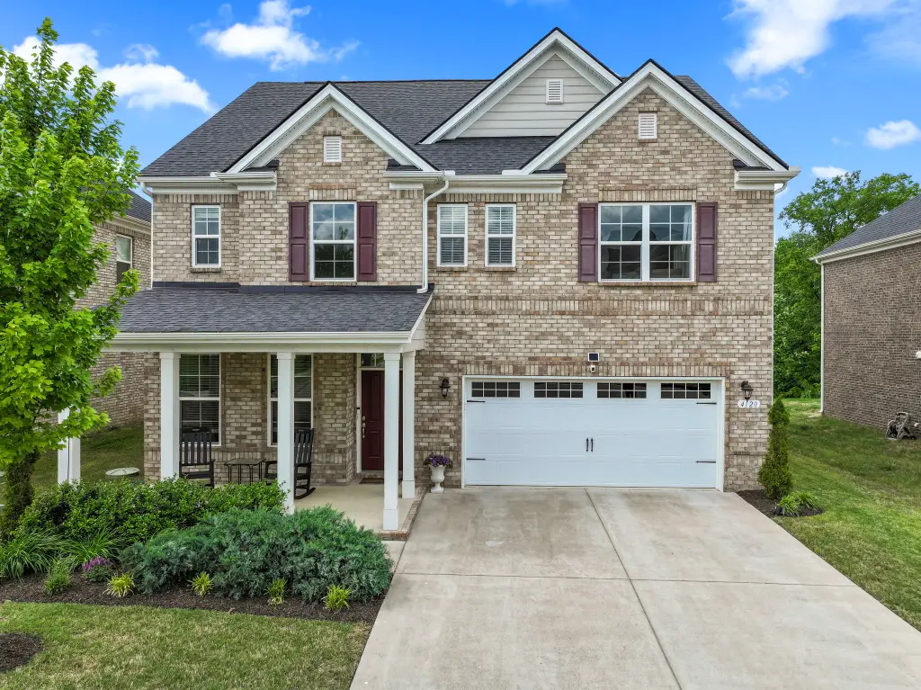 Traditional 3-Bedroom All-Brick Home with Bonus Room and Covered Front Porch (2,748 Sq. Ft. Floor Plan)