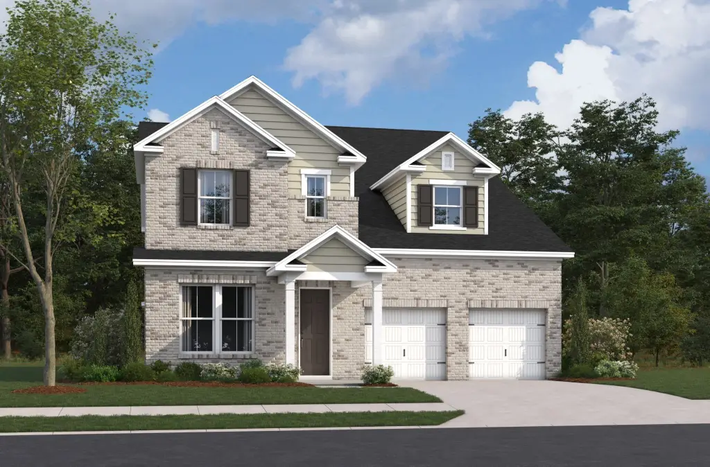 Transitional-Style 5-Bedroom Home with Loft and Covered Patio (3,757 Sq. Ft. Floor Plan)
