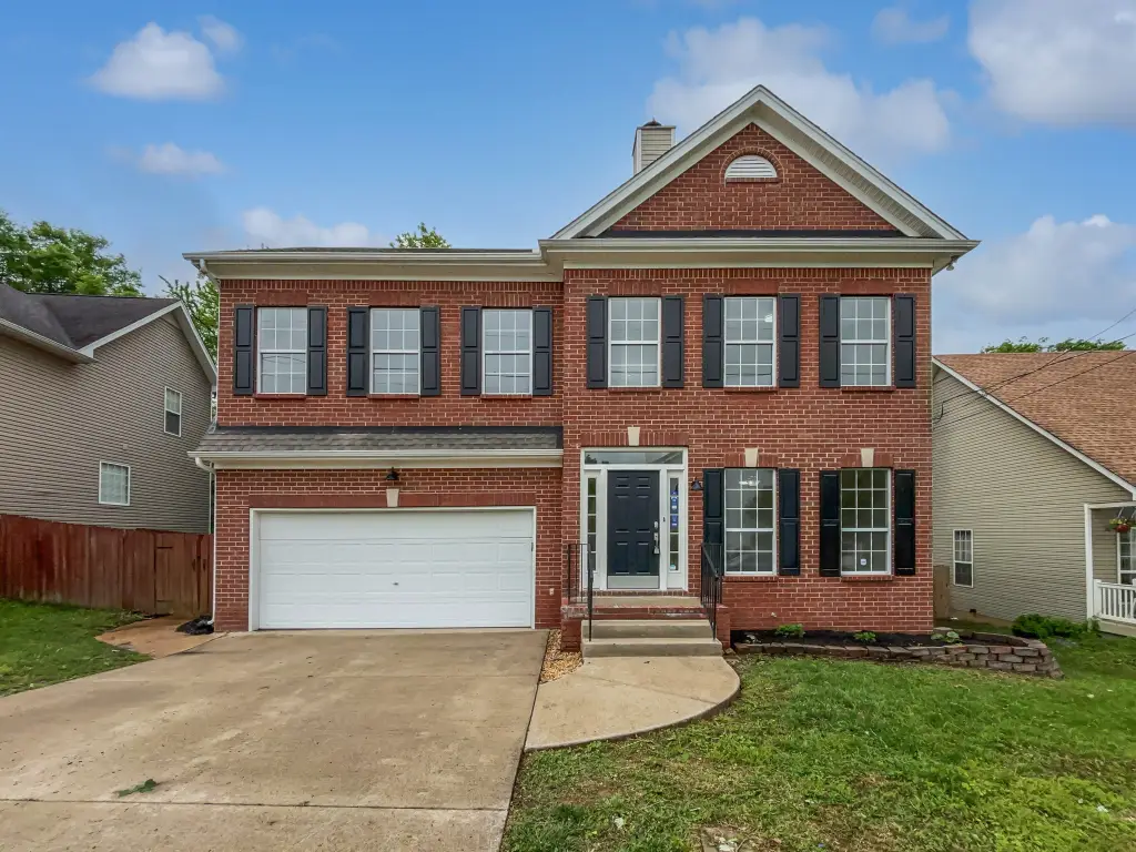 4-Bedroom Colonial-Style Home with Two-Car Front Entry Garage and Rear Deck (1,704 Sq. Ft. Floor Plan)