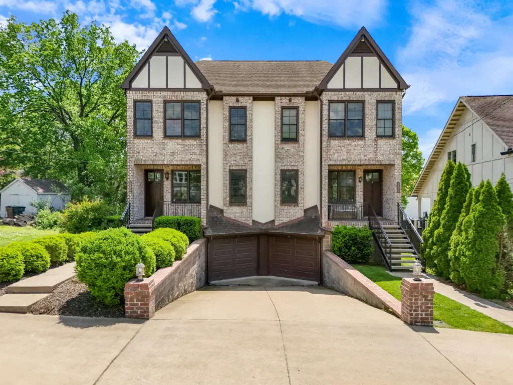 4-Bedroom Tudor Duplex-Style Home with Walkout Basement and Covered Patio (2,790 Sq. Ft. Floor Plan)