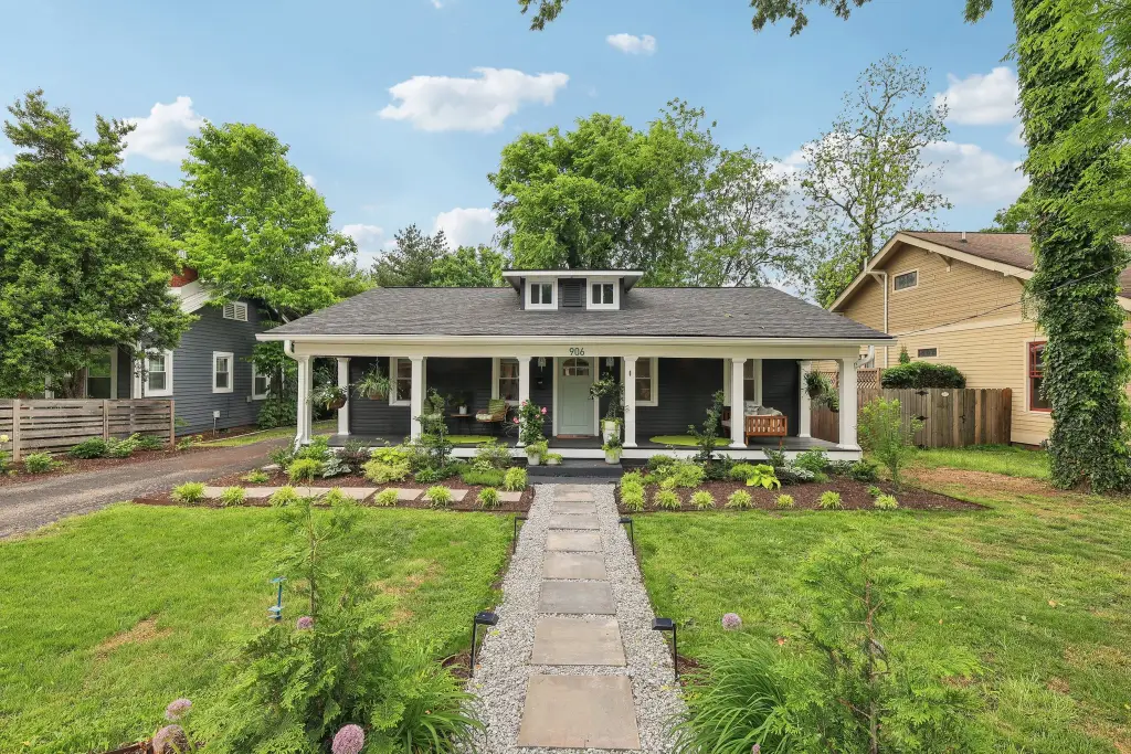 4-Bedroom Traditional-Style Home with Front Porch and Covered Patio (1,670 Sq. Ft. Floor Plan)