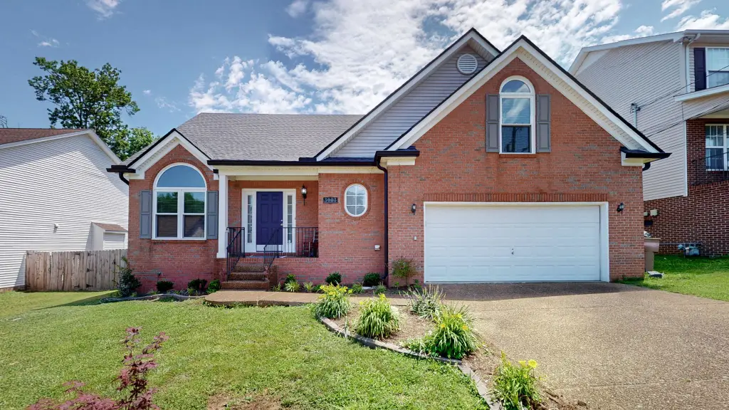 Traditional-Style 4-Bedroom Home with 2-Car Front-Entry Garage and Rear Deck (2,431 Sq. Ft. Floor Plan)