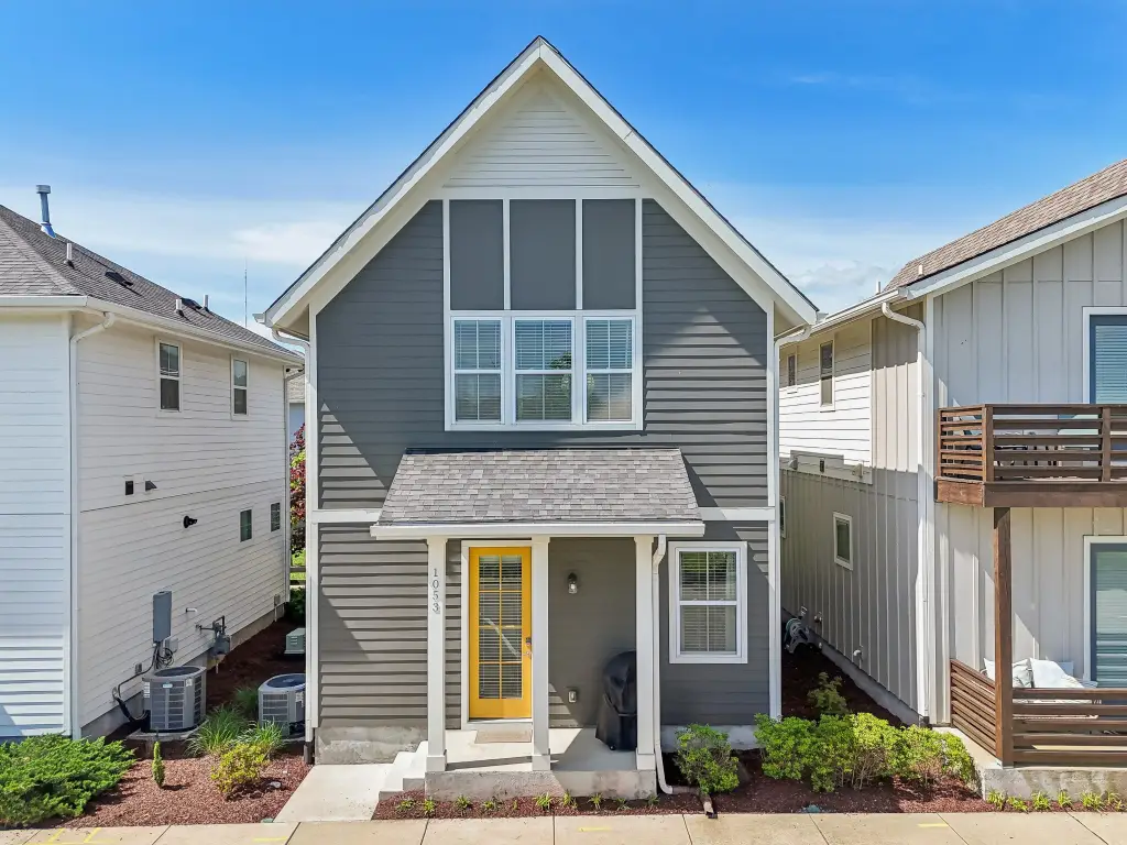 3-Bedroom Contemporary Cottage Home with Open-Concept Living and Front Porch (1,480 Sq. Ft. Floor Plan)