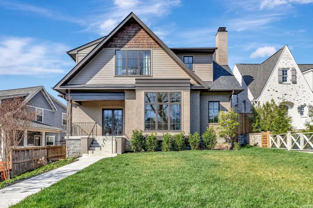 Traditional-Style 5-Bedroom Home with Front Porch and 2-Car Detached Garage (5,743 Sq. Ft. Floor Plan)