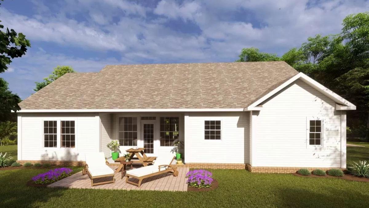 Notice the Simple Elegance of This Backyard Retreat