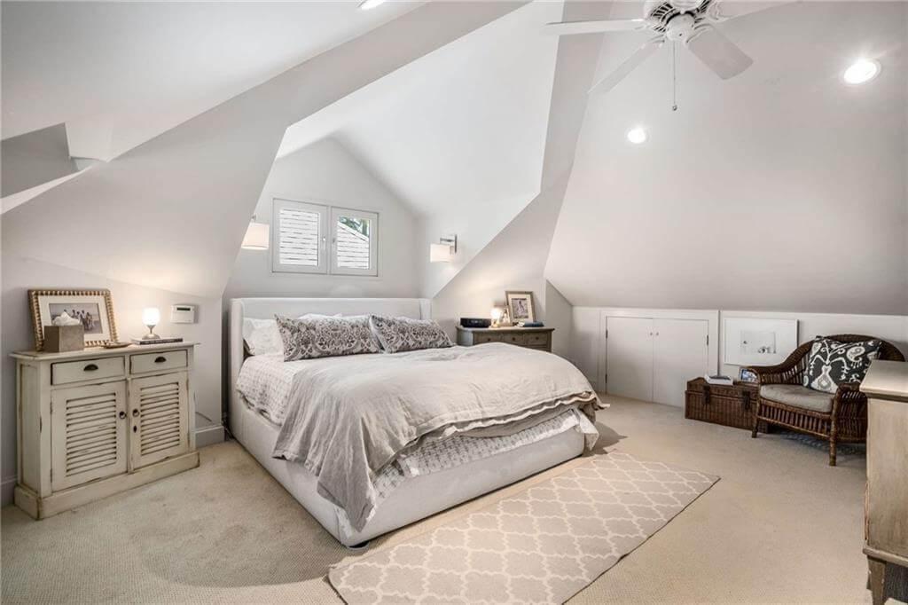 Cozy Attic Bedroom with Charming Dormer Window