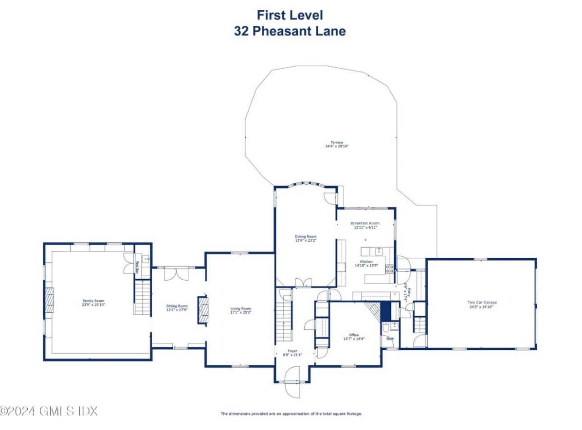 Explore the Expansive Layout of This Classic Colonial First Floor