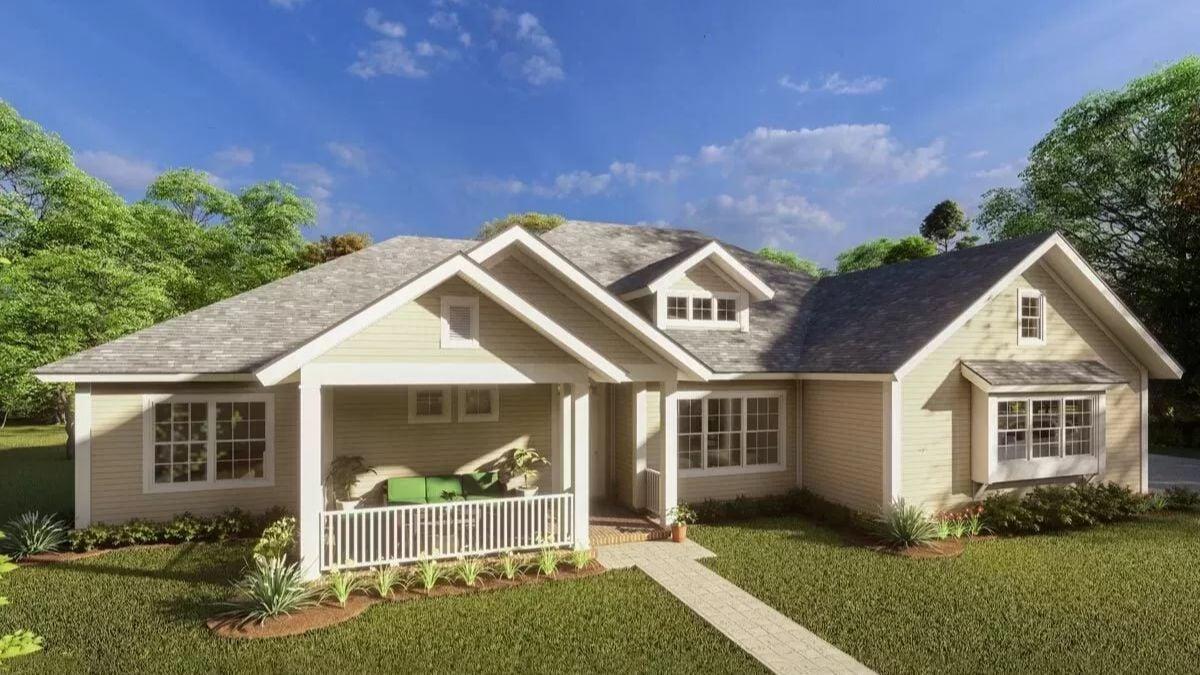 Classic Craftsman Charm with a Cozy Front Porch