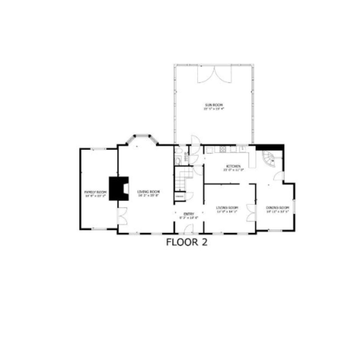 Uncover the Efficiency of This Second Floor Layout with a Bright Sun Room