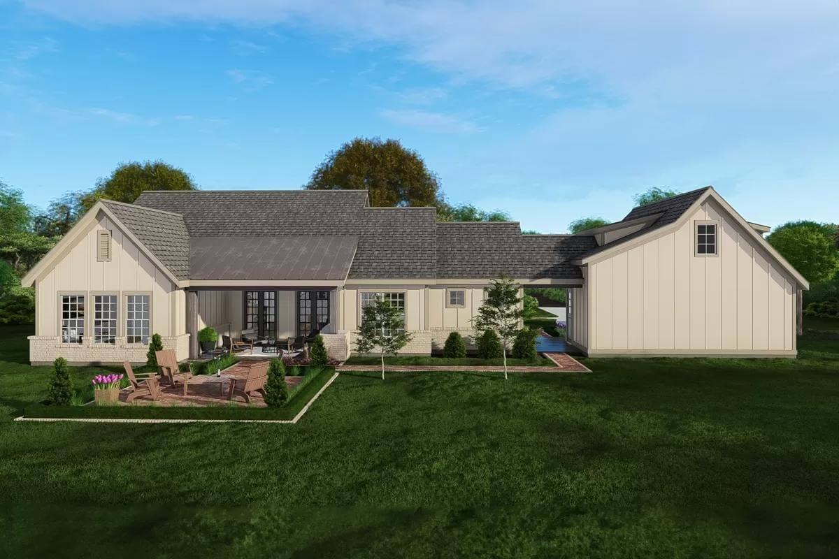 Relax on the Patio of This Charming Home with its Thoughtful Design
