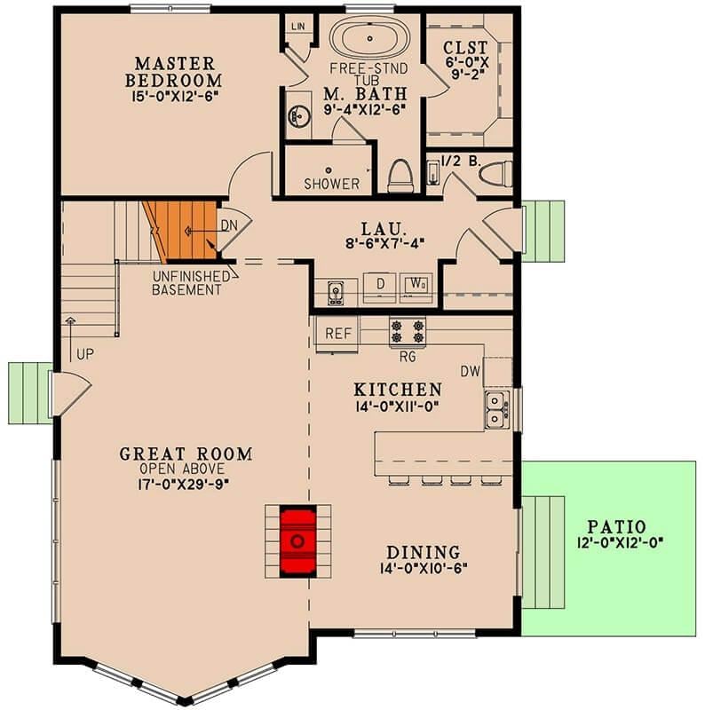 Open-Concept Living with a Great Room That Steals the Show