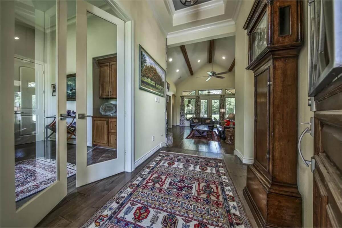 Traditional Hallway with a Touch of Craftsman Appeal