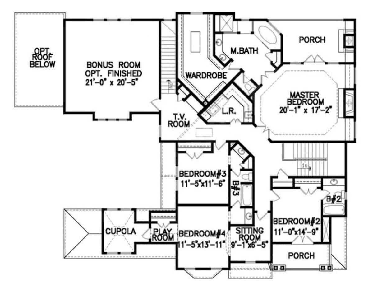 Second Floor Bliss with a Versatile Bonus Room and Private Spaces