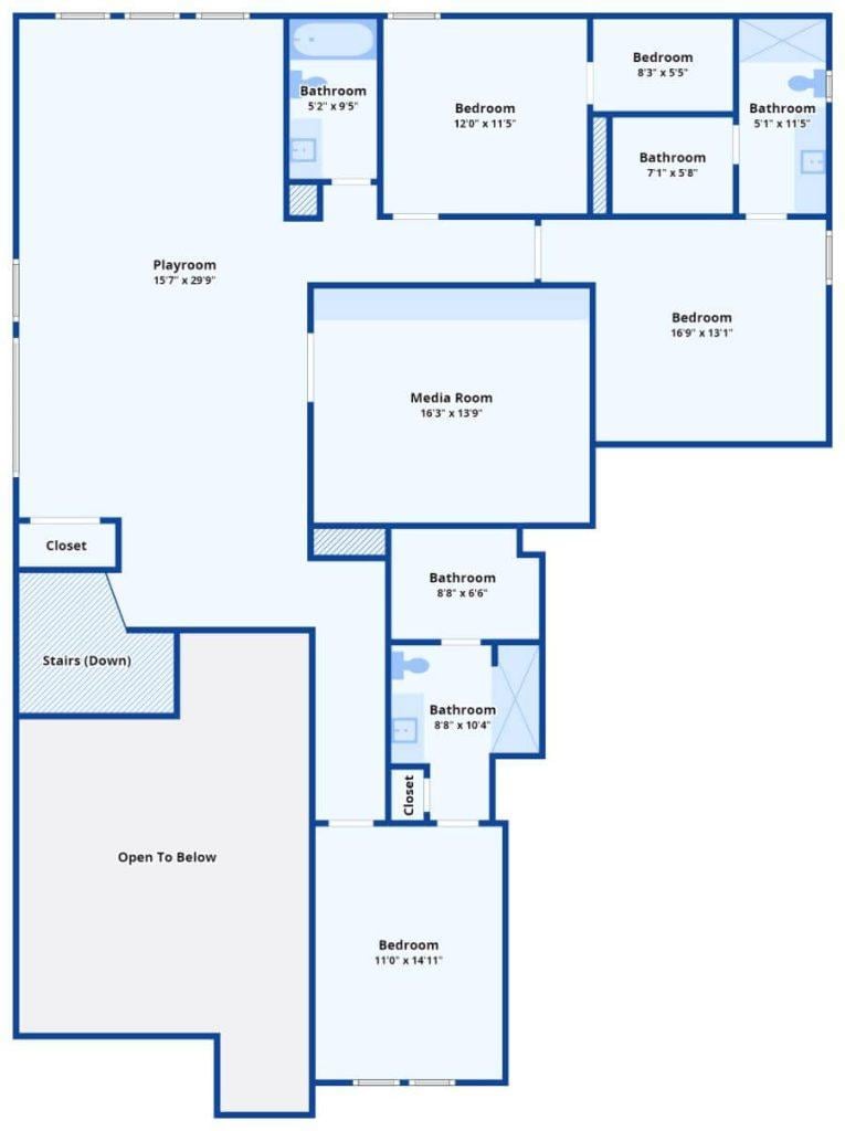 Discover the Versatility of This Lower-Level Floor Plan with a Playroom and Media Room