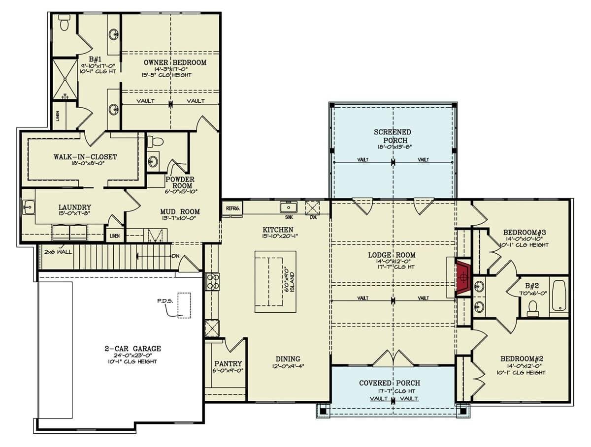 Explore the Thoughtful Layout of This Craftsman Gem
