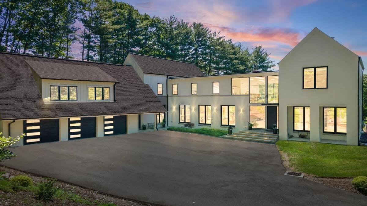 Modern Design with Striking Geometric Shapes