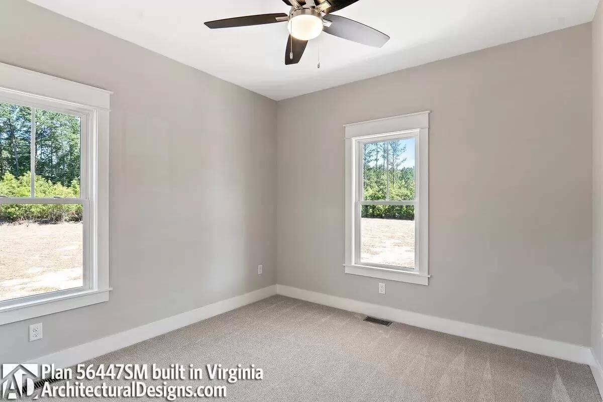 Simplistic Bedroom with Muted Gray Palette