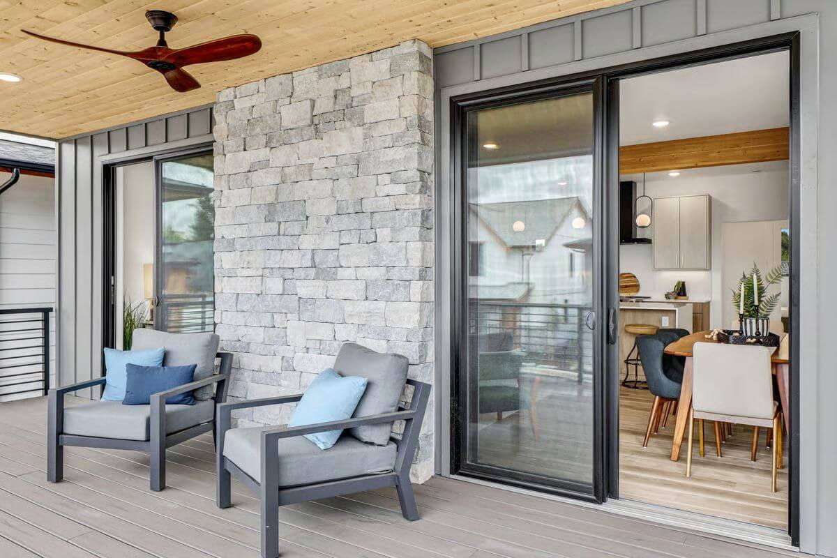 Covered Deck