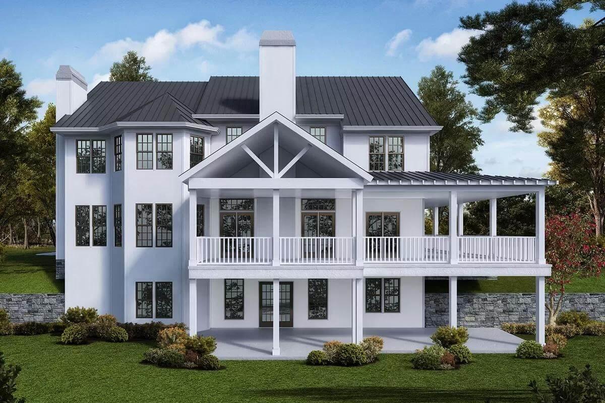 Wow, Check Out the Symmetry of This Farmhouse