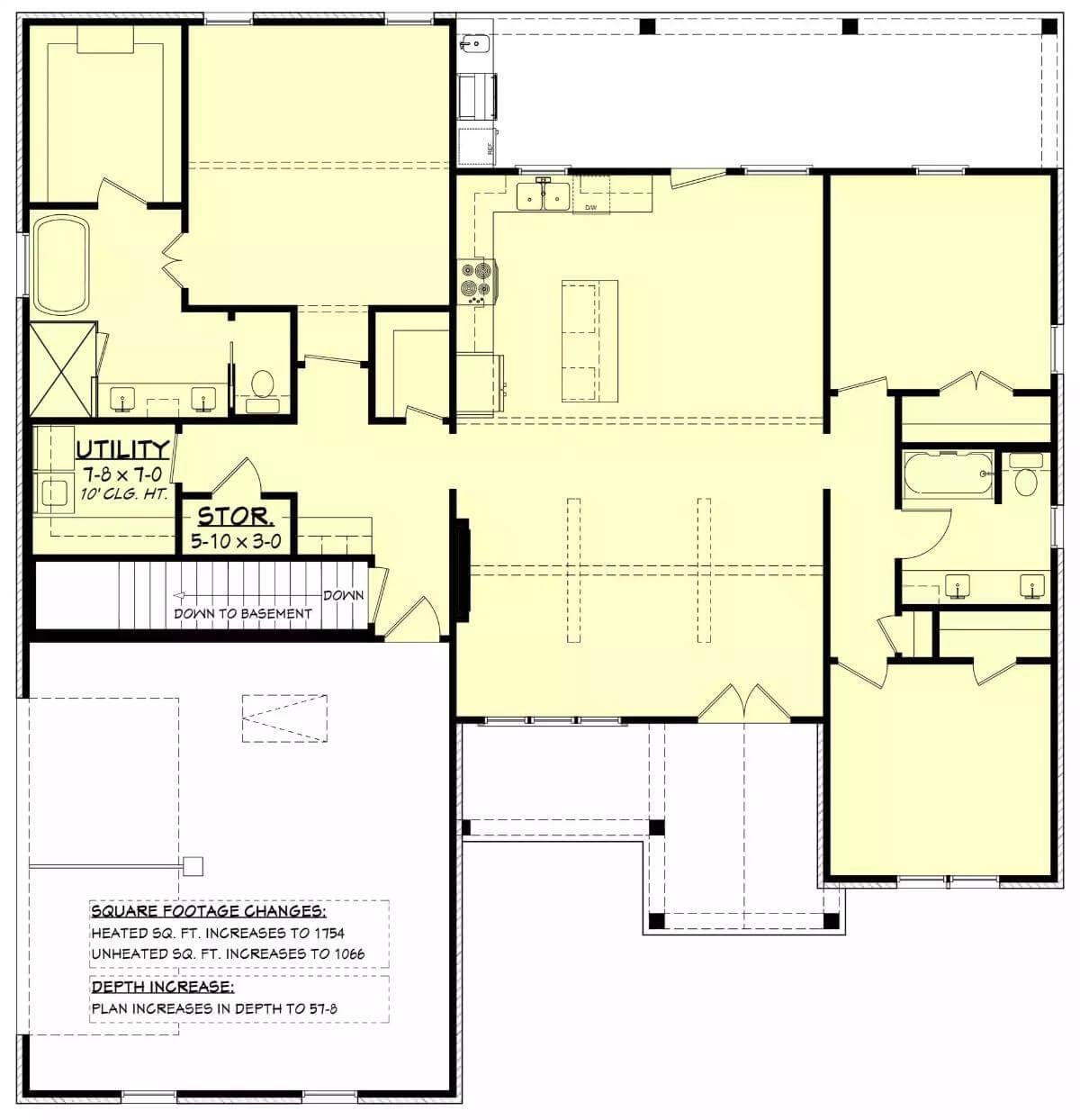 Discover Spacious Living with This Open-Concept Floor Plan