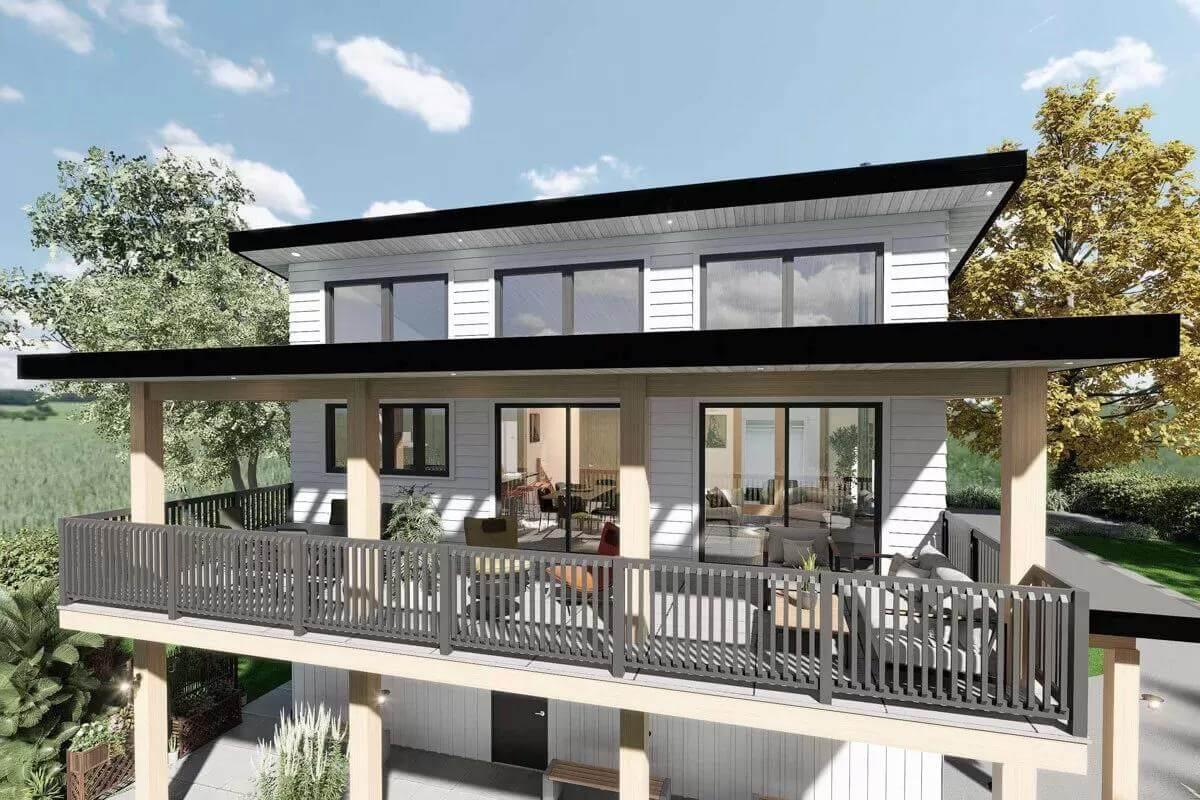 Check Out These Expansive Upper and Lower Terraces