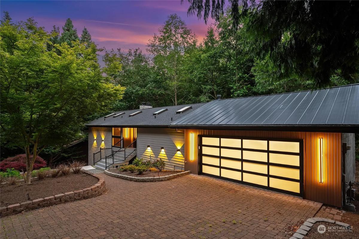 Notice the Striking Skylights on This Modern Craftsman Exterior